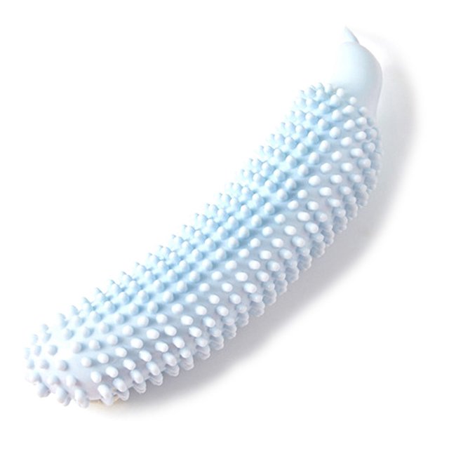 Dog Toothbrush Toy Rubber Interactive Soft Dog Chew Toy Puppy Teeth Cleaning Toy