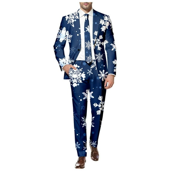 Men's underwear 3 Piece Suit Suits Men Big And Tall Suit Size Tan Dress Jacket 42r Shawl Tuxedo Jacket Wool Pants Big Mens Suits Business Attire for Men Dinner Jackets Men's Pant Top Blue L