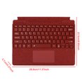 thumbnail image 4 of Teclado Magnético Portátil Inalámbrico Compatible Con Panel Táctil Retroiluminación 7 Colores para Microsoft Surface Pro 8/9/X/10/11 Azul, 4 of 9
