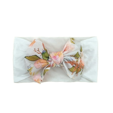 

Baby Haeadbands Boys Girls Floral Bow Headwear 3 Y Cute Spring Summer Vacation Outwear Cute Trendy Newborn Hair Accesories