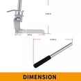 thumbnail image 3 of Universally 66784 Stud Mount Valve Spring Compressor Tool for 3/8inch & 7/16inch Stud, 3 of 7