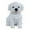 White, variant on PRETXORVE Home Decor, Room Decor, Simulation Decorative Pet Model Home Decoration Room Desktop Decoration Resin Dog