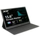 thumbnail image 1 of Acer Portable Monitor Acer PM161Q Abmiuuzx 15.6 Full HD 1920 x 1080 IPS Ultra Slim Design Premium Cover I External Monitor for Laptop PC Mac I 2 x USB 3.1 Type-C Ports, 1 x Mini HDMI, 1 x Micro USB, 1 of 5
