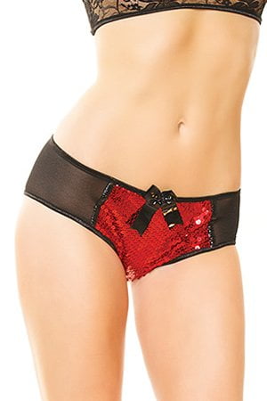 New Coquette 3572 Sequin And Mesh Panty 