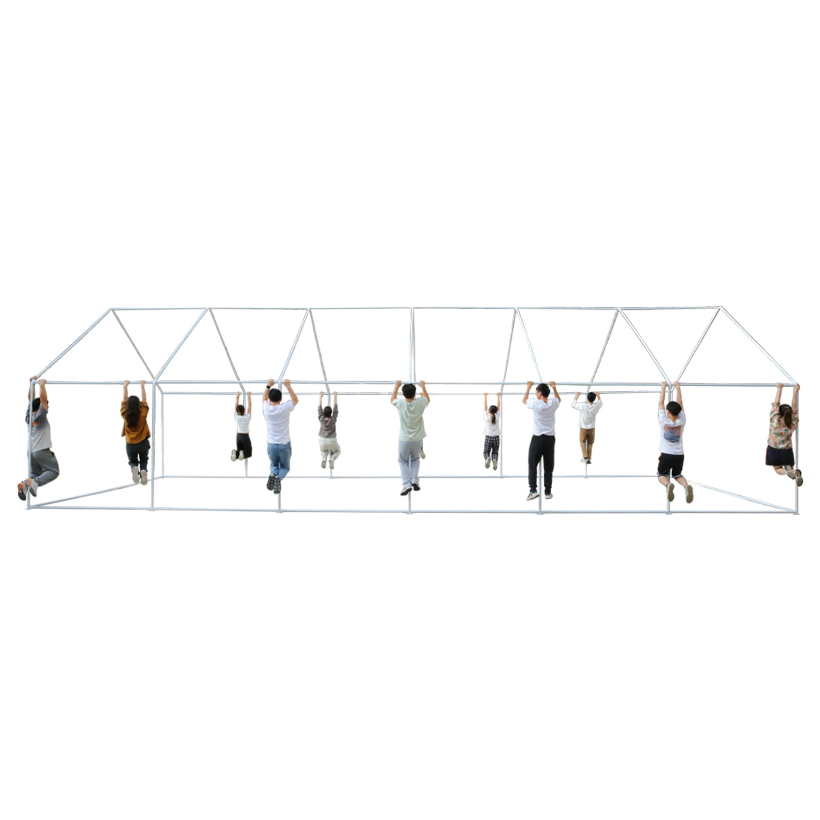 SANOPY 20x40ft Heavy Duty Party Tent, Outdoor Commercial Canopy with Removable Sidewalls, Gazebo Shelter for Wedding, Outdoor Carport Party Tent for Event, White