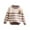 Khaki, variant on WRKEKC Kids Sweater Crewneck Gradient Print Fuzzy Knit Pullover Long Sleeve Soft Casual Top for 3 - 12 Years Fall Winter