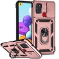 thumbnail image 4 of Estuche GANGXUN para Samsung Galaxy A21S, soporte giratorio 360°, estilo mecánico y magnético, 4 of 5