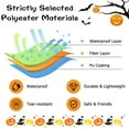 thumbnail image 4 of Gymax Skeleton Unicorn Halloween Yard Inflatable, with Built-in LED Lights 5.5', 4 of 9