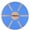 Blue, variant on Wood Balance Board For fitness Rehab Balance and Stability Training