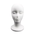thumbnail image 2 of Cabeza femenina de la espuma de maniquí de moda para la peluca Sunglasses Soporte de gafas Rack Likrtyny Para estrenar, 2 of 6