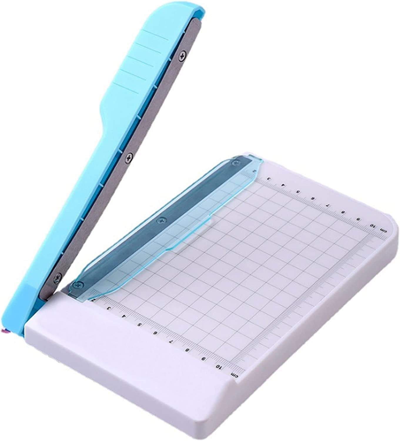 Paper Cutter, 6 Inch Mini Paper Trimmer, Guillotine Paper Cutter with