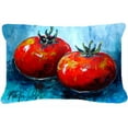 thumbnail image 1 of Carolines Treasures MW1088PW1216 Légumes - Tomates Rouges Orteils Intérieur et Extérieur Tissu Coussin Décoratif, 1 of 3