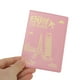thumbnail image 3 of Titular de pasaporte único 1 Pc Duradero Torre Eiffel Avión Soporte de Documentos para Viaje Rosa Macaron, 3 of 5