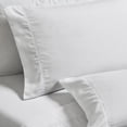 thumbnail image 5 of Superior Cotton Blend 600 Thread Count Embroidered Pillowcases , Set of 2, Standard Size, White, 5 of 5