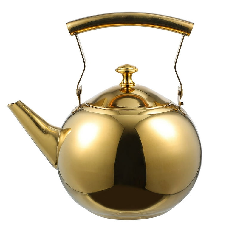 Kettle Tea Teapot Water Whistling Pot Stovetop Stove Steel Stainless  Boiling Coffee Teakettle Induction Hot Kettles