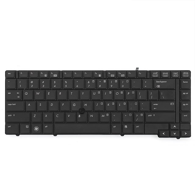 ziyahi Built-in Keyboard Keypad ABS Plastic Multimedia Key US English Layout Notebook Computer Replacement for HP EliteBook 8440/8440P