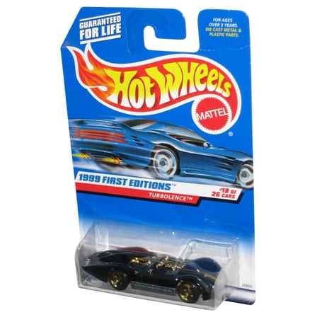 Hot Wheels 1999 First Editions 18/26 Black Toy Car #923