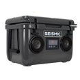 thumbnail image 2 of SC37WS-Gray - 37 Quart Gray Hard Cooler Box with Built-In Bluetooth Speakers, 2 of 6