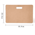 Clay Wedging Board with Handle 11.7x17.6Inch Portable Clay Board for