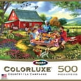 thumbnail image 4 of RoseArt - Colorluxe 500-Piece - Farm Picnic - Adult Interlocking Puzzle, 4 of 7