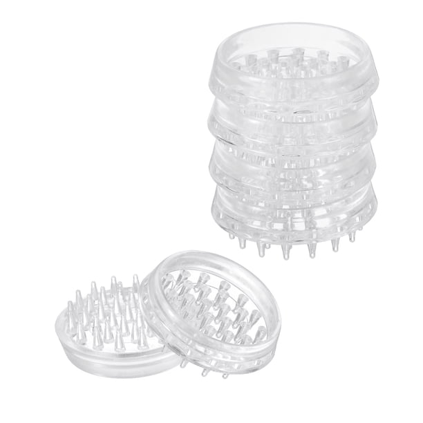 Protectores de alfombra Uxcell Copas de ruedas con picos Copa de muebles para mesas, sofás, sillas 1.46" 8 Pcs