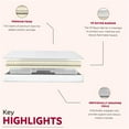 thumbnail image 6 of JERFIT 9 Inch Full Size Medium Firm Mattress, CertiPUR-US Certified Pocket Springs for Motion Isolation Edge Support, Rolled Compressed for Easy Setup, 6 of 10