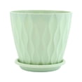 thumbnail image 1 of MKHSQHDG Today's Deals Thickened Water Ripple Pattern with Saucers for Indoor Outdoor Garden And, 1 of 4