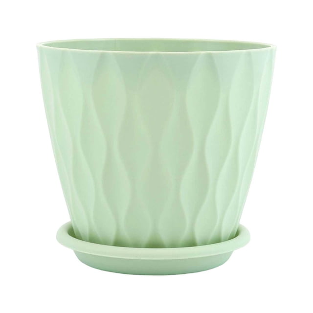 MKHSQHDG Today's Deals Thickened Water Ripple Pattern with Saucers for Indoor Outdoor Garden And