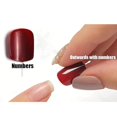 thumbnail image 5 of 3D Flower Design Artificial Nails, Fashion Design Press On Nails With Leopard Print French Tip For Women And Girls, Easy Application In 12 Different Sizes, 5 of 5