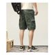 thumbnail image 3 of Pantalones Cortos Cargo Con Múltiples Bolsillos Y Lazo, 3 of 5