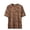 C14/Coffee68, variant on Rggeeun Mens Tshirts Tie-Dye Pattern Short Sleeve Crew Neck Loose Fit Soft Breathable for Summer Play Sports Comfort Shirts,Black,Xxl