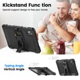 thumbnail image 4 of XYX for Lenovo Tab M11/K11 LTE 2024 Case 11 inch, 3in1 Heavy Duty Shockproof Tablet Case with Stand, Shoulder Strap (TB330FU/TB330XU/TB331FC), Black, 4 of 6