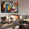thumbnail image 6 of An Abstract Depiction Of An Intense Expression Poster Decorative Painting Canvas Wall Art Living Room Posters Bedroom Painting,Frame-style,12x18inch(30x45cm), 6 of 8