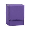 thumbnail image 2 of Cajas de de cartas Caja de almacenamiento de de cartas coleccionables para cartas con mangas Cartas deportivas Púrpura CUTICAT Cajas de cartas, 2 of 8
