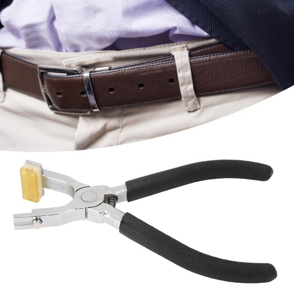 JUEGO DE PERFORACIO DE AGUJEROS DE CUERO, MANEJO ERGONÓMICO QUE NO SALPICA, ALICADOS DE CINCEL, ALICADOS DE CINCIL, ALICADOS DE CINCIL CON 3 AGUJAS PARA ZAPATOS DE ANILLA