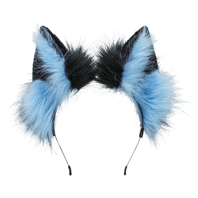 Fox Wolf Cat Dog Ears Diadema Hairband Disfraz de Halloween Party Headpiece Headwear Accesorios para el cabello MFZFUKR CPB-SSW1775-4