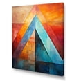 thumbnail image 2 of Designart "Colorful Mexican Art Pyramid I" Mexican Art Wall Decor, 2 of 7