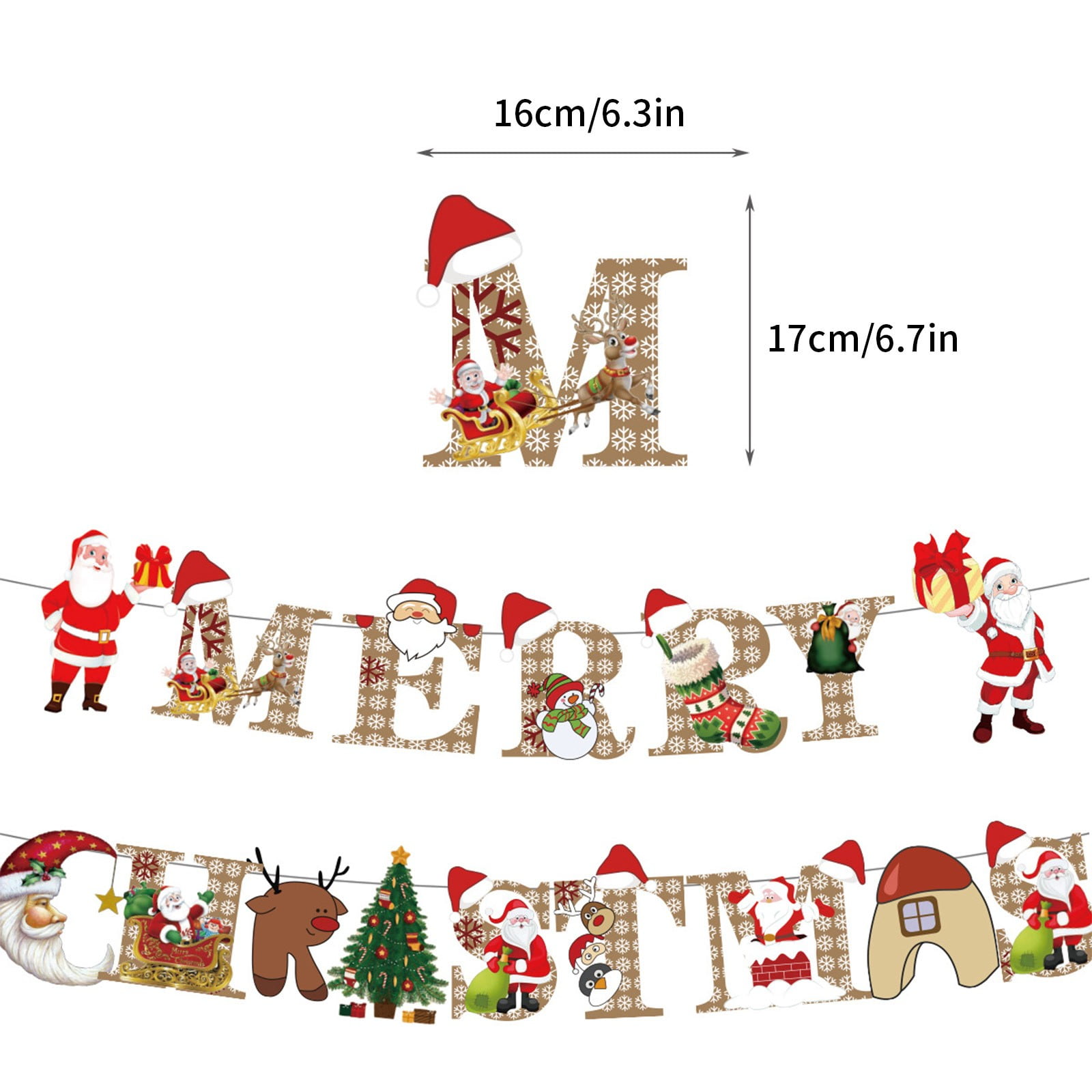 Artifical Christmas Wreath Supplies Indoor /Outdoor Decoration Pennant  Banners Total 24PCS Felt Fabric Bunting String Flag Garland for Baby Shower  - China ETL LED Christmas Wreath and Christmas Wreaths for Front Door