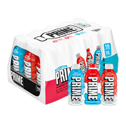 Prime Hydration Sports Drink, Ice Pop, Cherry Freeze, Berry Freeze, 12 fl oz, 15 Pack, Bottles