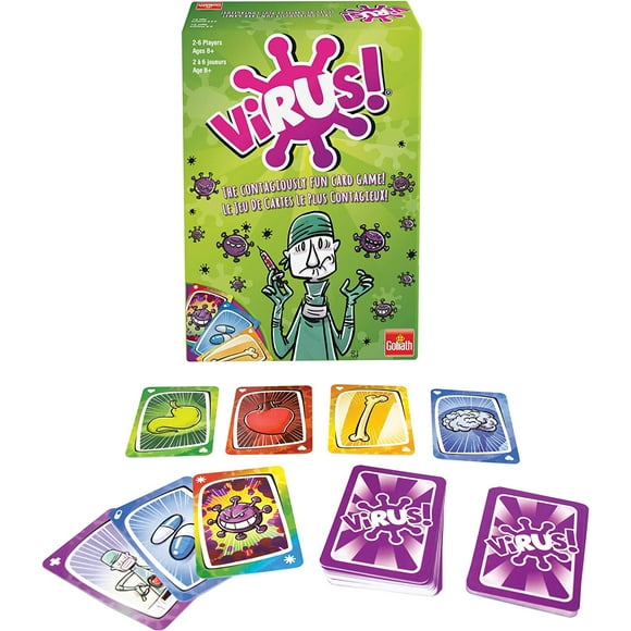 Goliath Virus Card Game - The infectiously fun, green card game