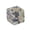 African Jade, variant on Round Corner Six Sided Dices Natural Crystal Role Playing Game Dices Math Counting Teaching Tool for Board Game