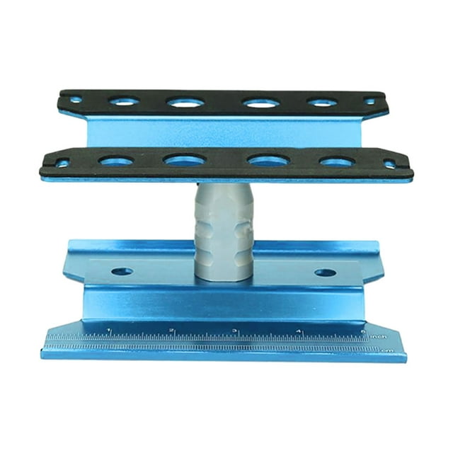 Kenally Práctica estación de trabajo de reparación de soporte de trabajo para coche RC y fácil de configurar, fácil de hacer y más Herramientas y ferretería azul