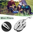 thumbnail image 1 of Visland Pinces Multi-Outils Pliantes en Acier Inoxydable Outils de Poche Multi-Usages en Métal Robuste Pinces Portables pour Pêche en Plein Air Camping Randonnée Pinces Pliables, 1 of 8