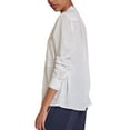 thumbnail image 3 of Roberta Roller Rabbit Women's Sahana Shirt Medium Off-White, 3 of 3