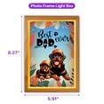 thumbnail image 5 of Best Rottweiler Dad Ever Happy Father's Day Acrylic Plaque with Wood Photo Frame Box Rottie Dog Lover Gifts Idea Light Box - 02006, 5 of 5