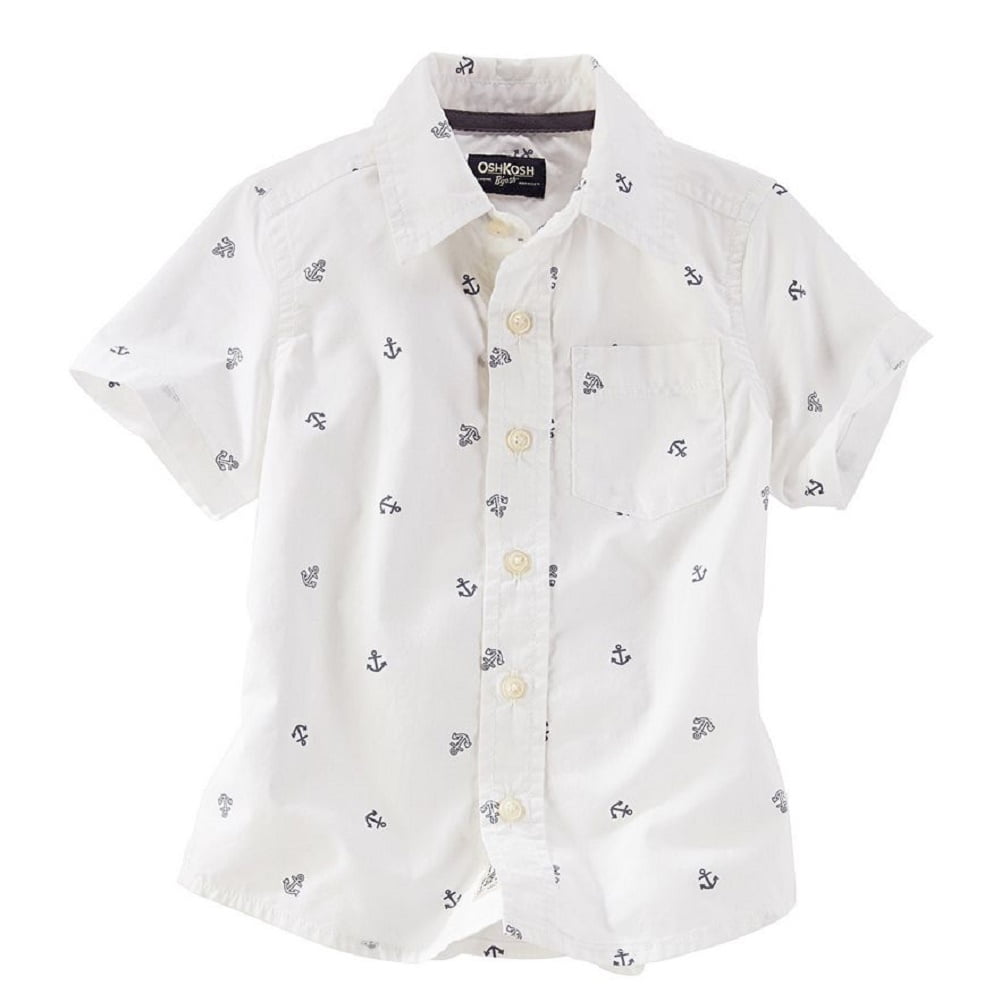 Toddler white button up dress shirt Clearance