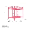thumbnail image 3 of DHP Full over Full Bunk Bed for Kids, 3 of 9