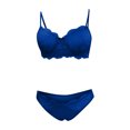 thumbnail image 4 of HUPOM Period Panties Underwear For Women Briefs Casual Tie Comfort Waist Blue S, 4 of 6