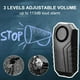 thumbnail image 5 of Speravity Alarma de motocicleta, Control remoto portátil a , 7 engranajes, ajustable, para bicicleta, Scooter, ventana, alarmas automotrices Accesorios para motos, 5 of 6