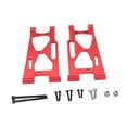 thumbnail image 3 of Dualoai 2 Pieces RC Car Rear Lower Swing Arm Sturdy Upgrade Part for 7303 1/7 RC Car Red, 3 of 9